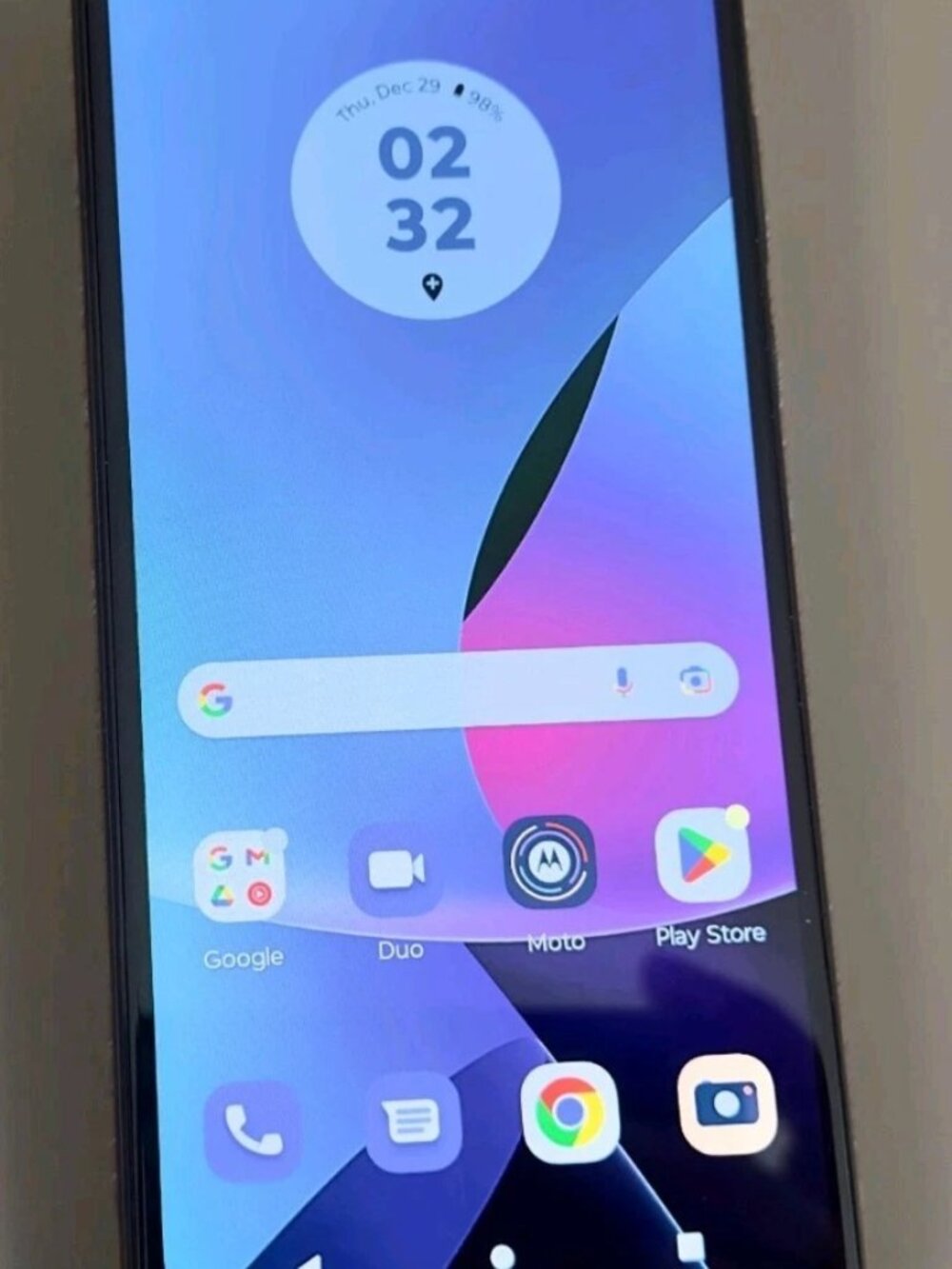 Motorola Moto G Play 2023 Unlocked 32GB Navy Blue Works Excellent Condition